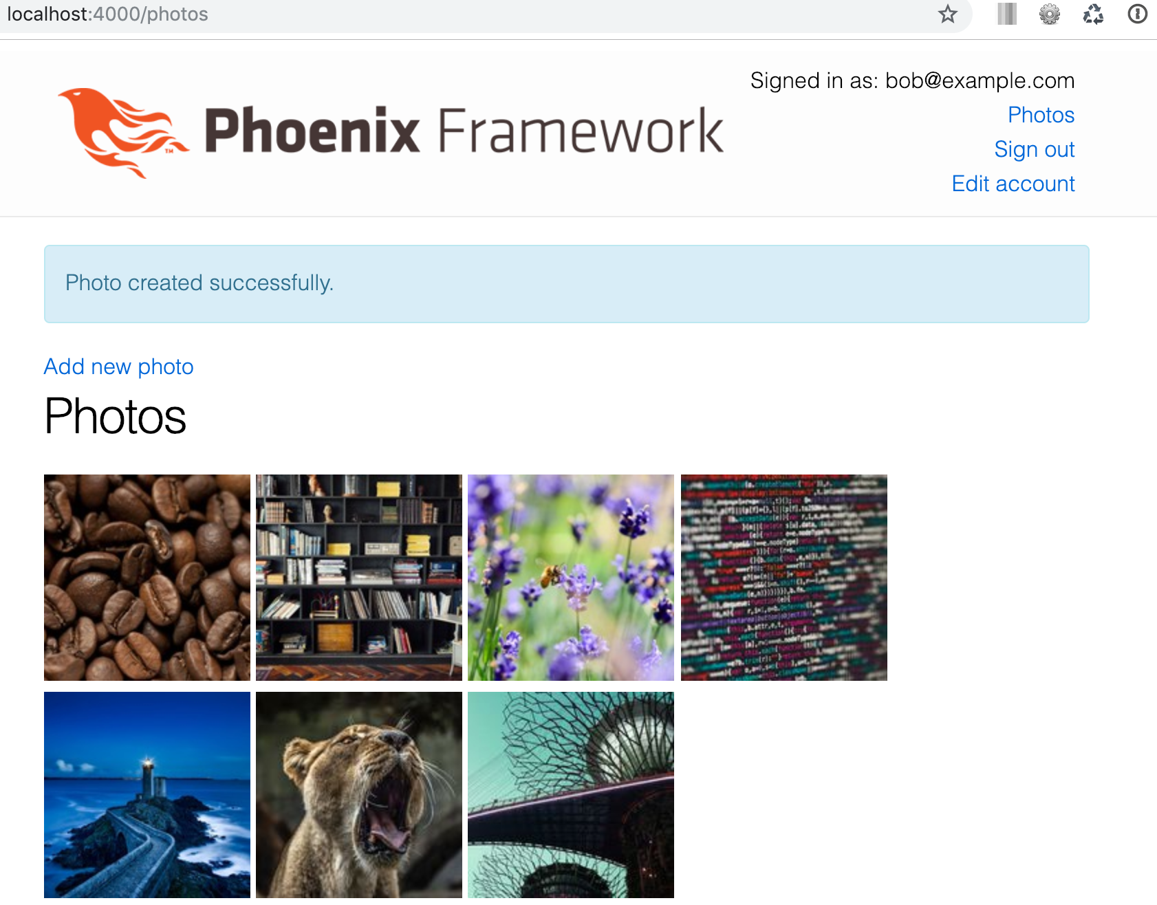 Creating a Photo Gallery in Phoenix with Arc - Part 1